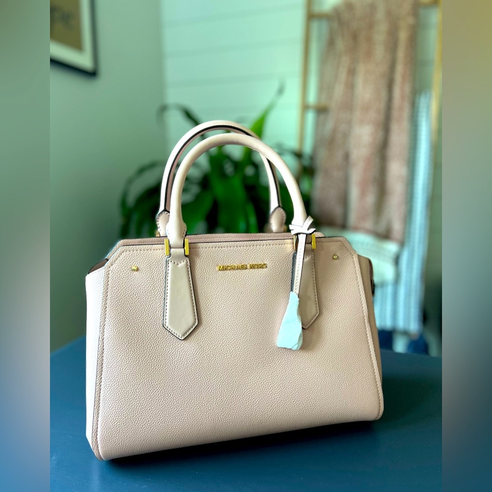 MICHAEL KORS LG Satchel Leather